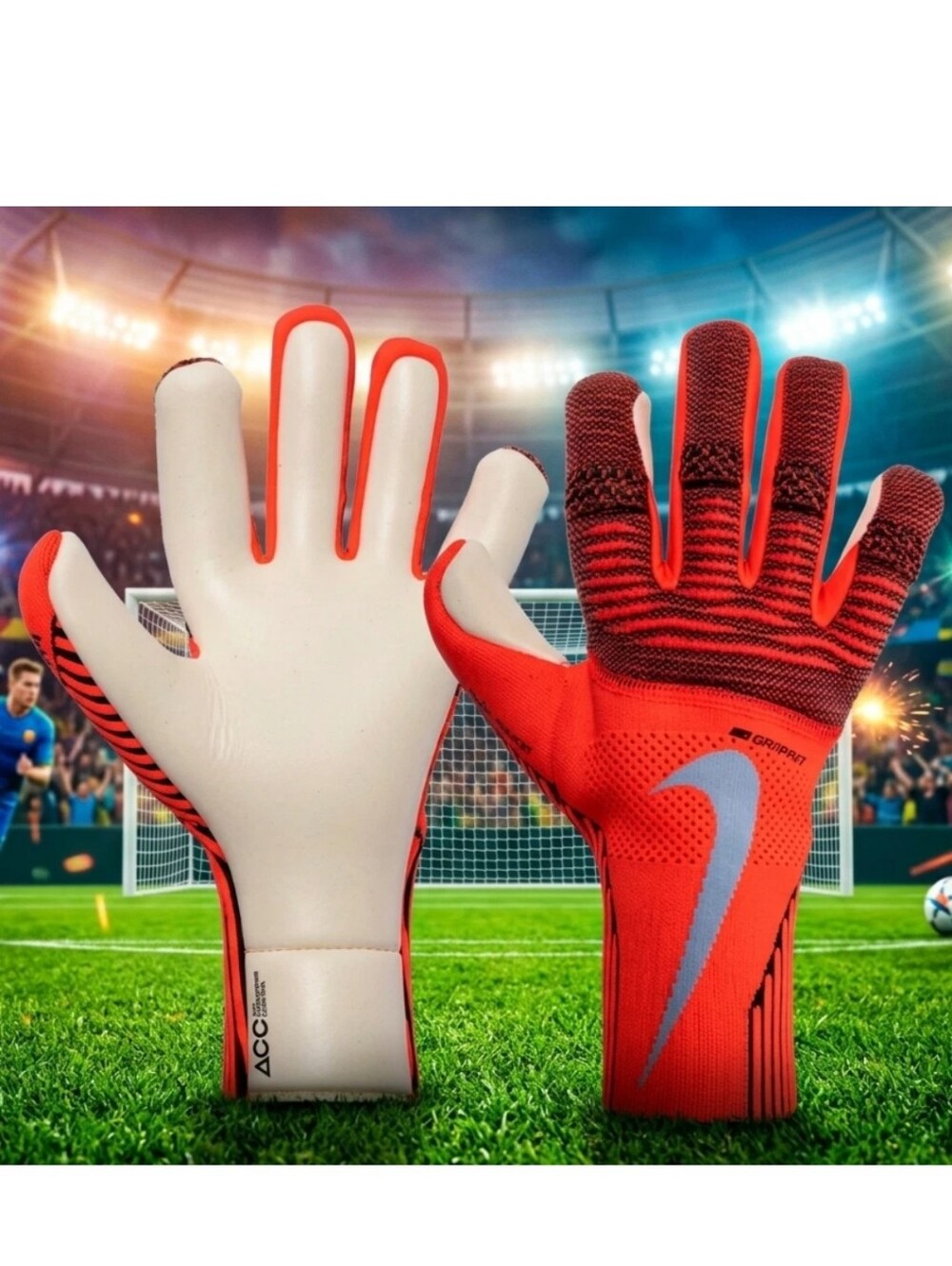 $160 Nike Phantom Dynamic Fit Goalkeeper Soccer Gloves